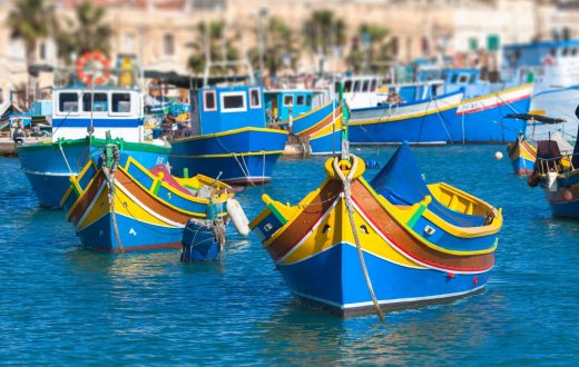 Le village de pêcheurs de Marsaxlokk