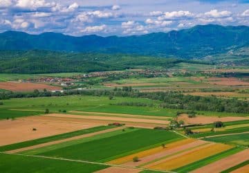 Agriculture dans les plaines du Danube et en Transylvanie