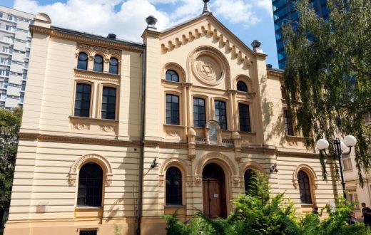 Le ghetto juif de Varsovie et la synagogue