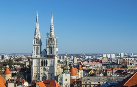 La ville de Zagreb
