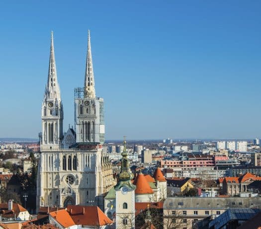 La ville de Zagreb