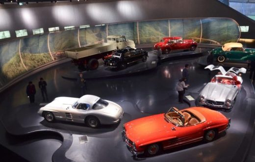 Le musée de Mercedes Benz