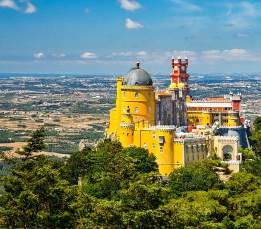 Palais de Pena, à Sintra (Portugal)