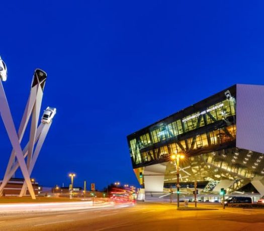 Le musée Mercedes-Benz à Stuttgart