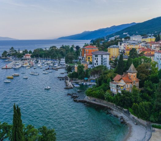 Opatija ville en Croatie