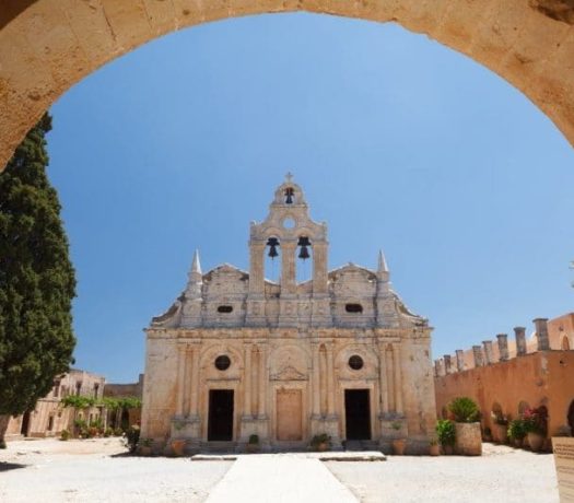 Le monastère d'Arkadi Crète