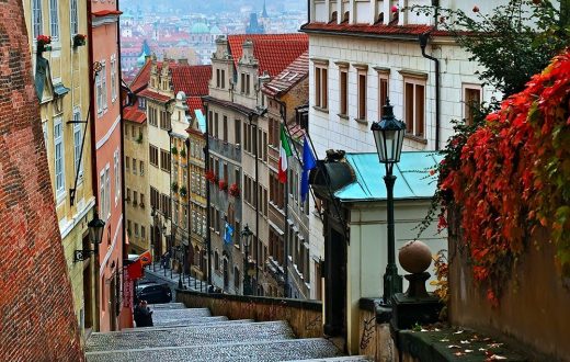 Le quartier Mala Strana à Prague
