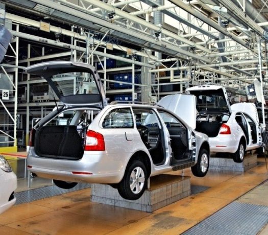 L'usine Skoda en République tchèque