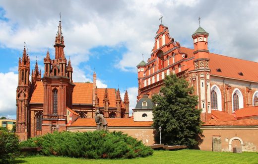 L’église Sainte-Anne de Vilnius
