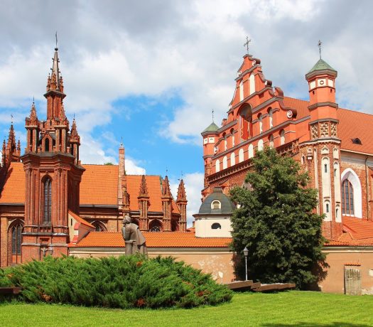 L'église de Sainte Anne à Vilnius