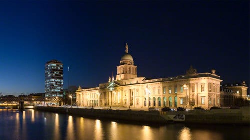 Centre-ville de Dublin