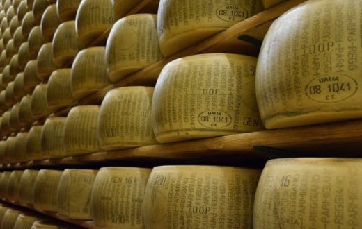 Atelier de production de fromage (Italie)