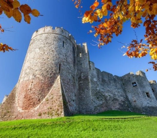 Le château de Chepstow - Royaume-Uni