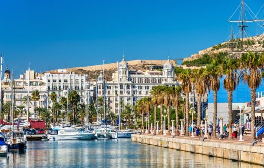 La ville d’Alicante (Espagne)