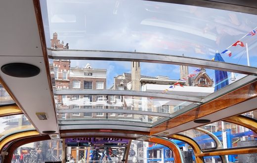 Croisière et pizza à Amsterdam