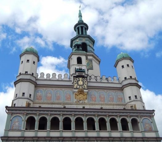 L'hôtel de ville de Poznan