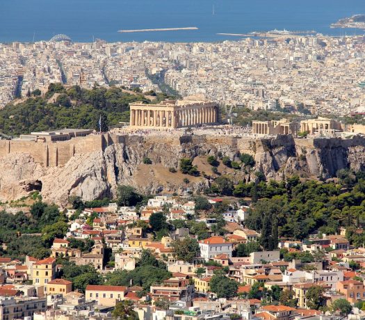 Athènes - vue panoramique sur l'Acropole