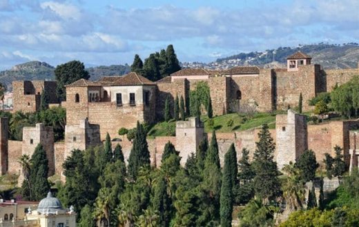 Alcazaba et le château de Gibralfaro
