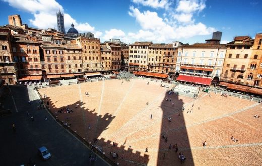 Ville de Sienne, Toscane