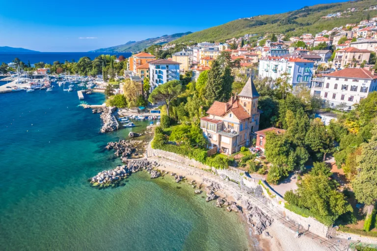 Arrivée à Opatija - Image